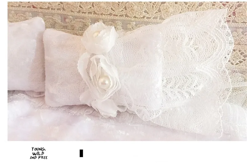 1:6 кукольный домик мебель для кукол миниатюрная кукольная кровать kawaii имитация мягкая Великолепная белая кровать ролевые игры игрушки для девочек Подарки