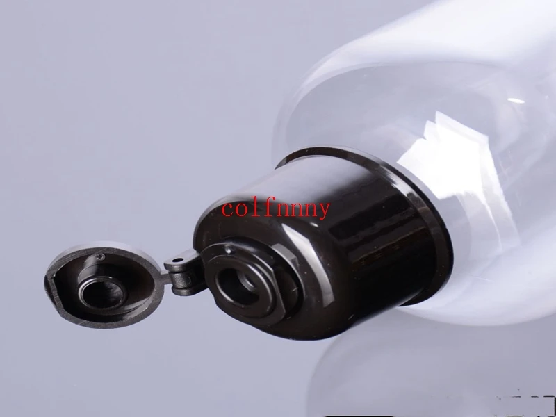 250 шт./лот быстрая Доставка 100 мл 200 300 прозрачные/Янтарные косметические бутылки с