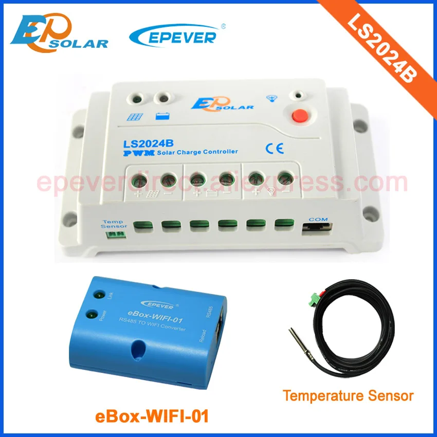 PWM EPEVER LS2024B 20A 20 Ампер EPsolar батарея зарядное устройство контроллер солнечные