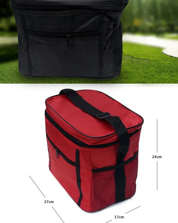 Большая утолщенная сумка-холодильник, складные сумки-холодильники для сохранения свежести, сумка для ланча, для еды, фруктов, морской еды, стейка, теплоизоляционная сумка для пива