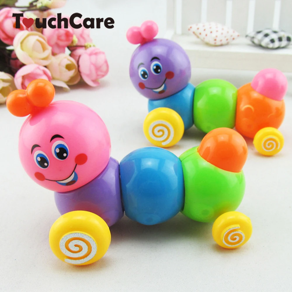 Милый мультфильм красочные насекомые заводные Детские игрушки развивающий