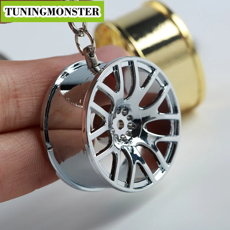 Лот 5 шт модный ободок обода колеса брелок с кольцом для ключей гоночный