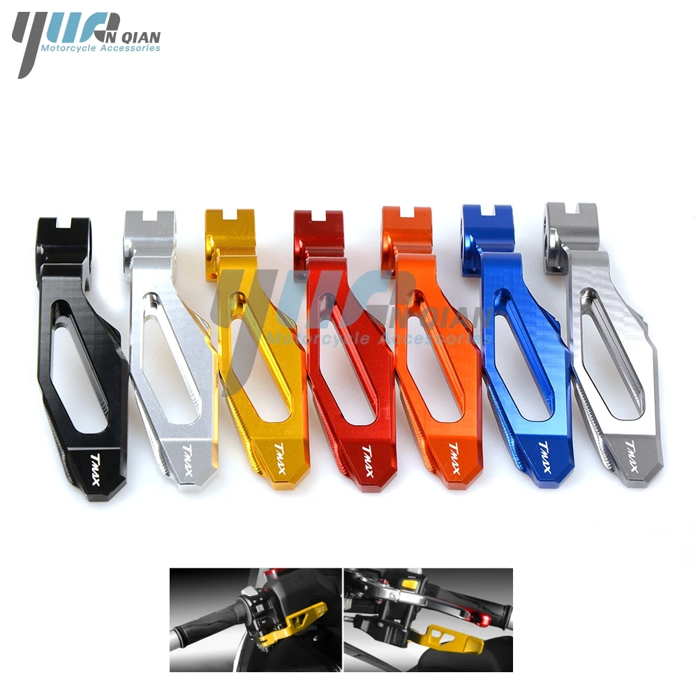 YUANQIAN Мотоцикл CNC Алюминиевый Рычаг стояночного тормоза для T MAX500 2008 2011 MAX530 2012 2015