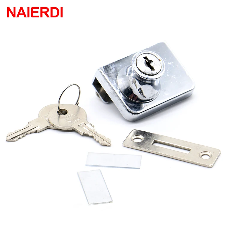 Замок из сплава цинка с двойным стеклом для дверей и шкафа раздвижные замки