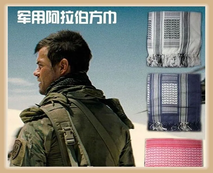 Армейский Военный Тактический арабский шемаг Keffiyeh Шарф шаль шейный платок Coyote OD зеленое полотенце для лица