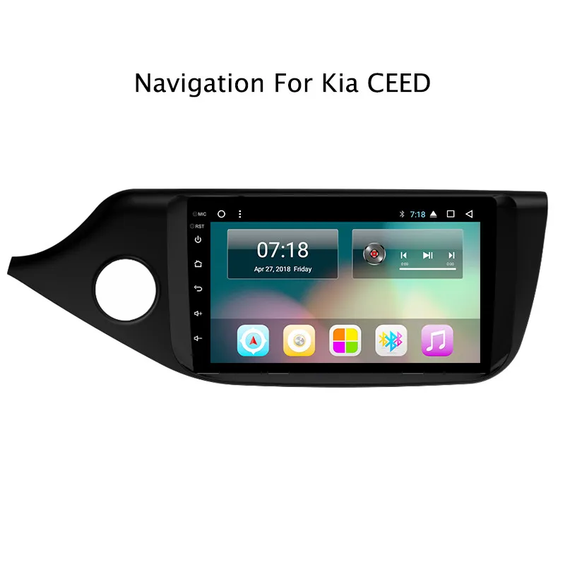 NaviTopia 9 дюймов Octa Core/4 ядра Android 7 1/8 1 автомобильный DVD мультимедиа gps навигация для Kia