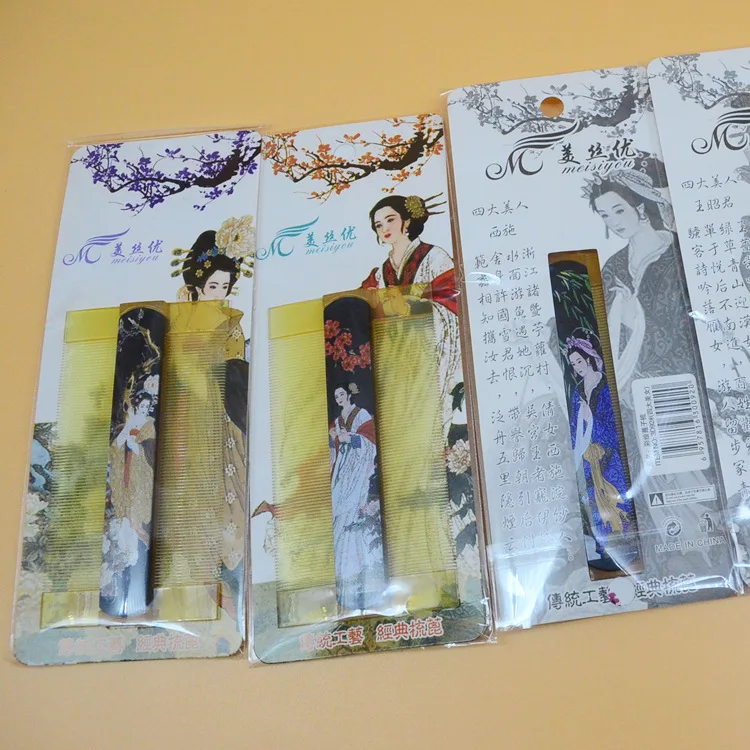 1 шт. новая стойка-хит продаж пластиковая двухсторонняя расческа-гребень со вшей