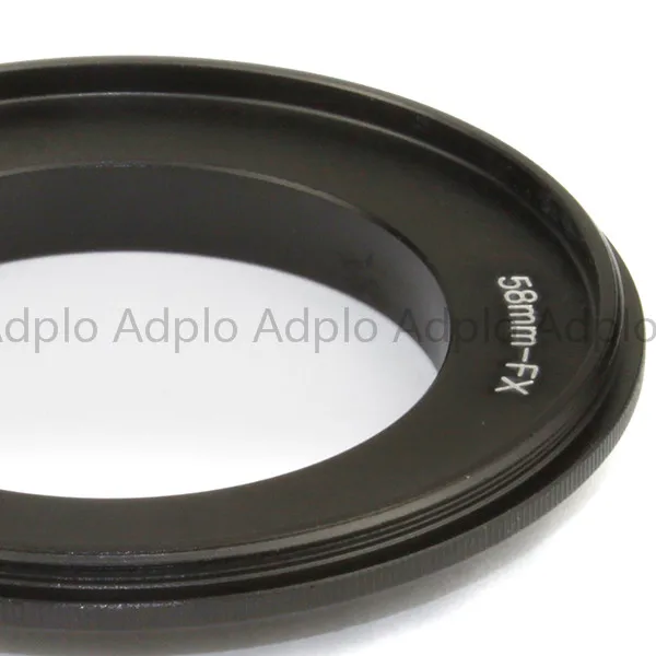 ADPLO 010542x50 макрообъектив обратного Адаптера Кольцо костюм для 58mm Fujifilm X Крепление