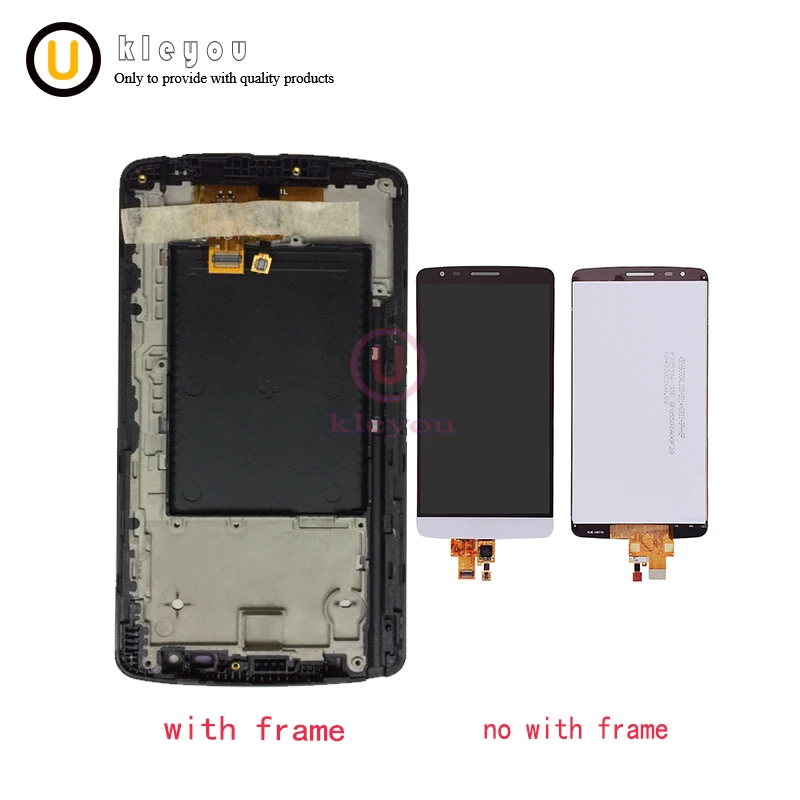 Original Tested 5.5&quot White/Black/Golden Options For LG G3 Stylus D690 LCD Display Touch Screen With Digitizer Full | Мобильные