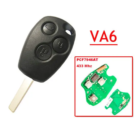 Бесплатная доставка 3 кнопочный пульт дистанционного управления с чипом 7946