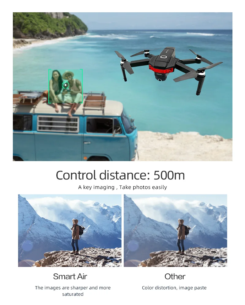 Funtogether дроны 4k hd-камера Дрон gps с камерой Оптический складной Профессиональный Квадрокоптер высота fpv Квадрокоптеры