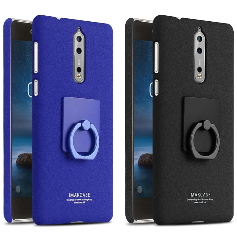 Для Nokia 8 чехол IMAK Высокое качество матовый чехол для Nokia 8 PC Твердый чехол для Nokia 8 5,3''