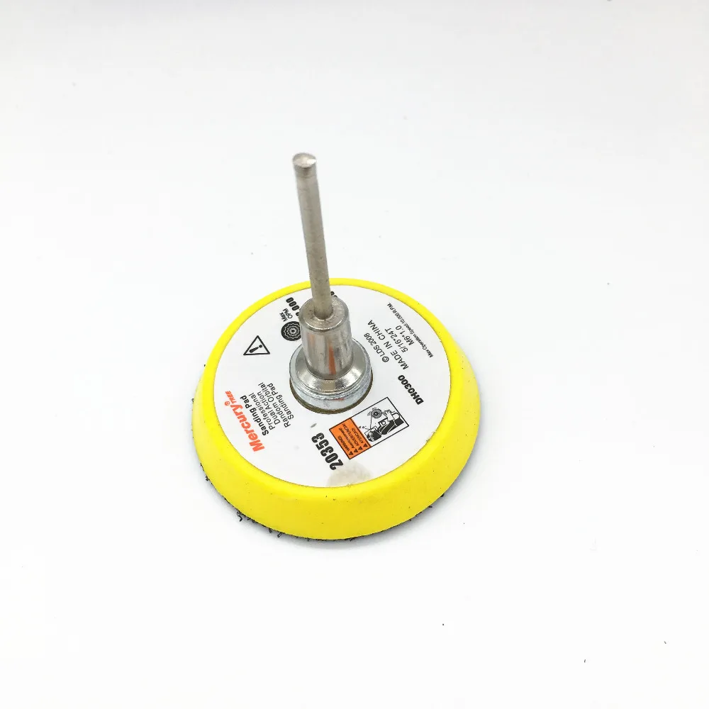 2 дюйма 50 мм диск наждачная бумага само-адгезия абразивный коврик 3 хвостовик Dia