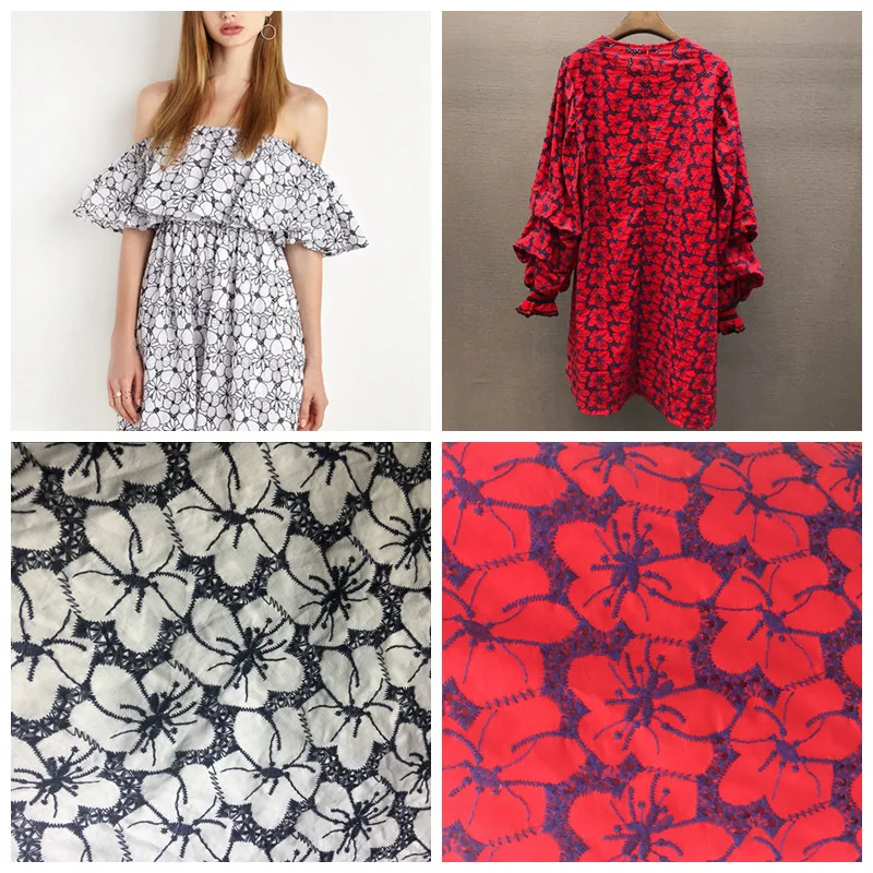 LASUI 3y/1 lot Горячая Распродажа хлопок 3 цвета красный белый верблюжий вышивка
