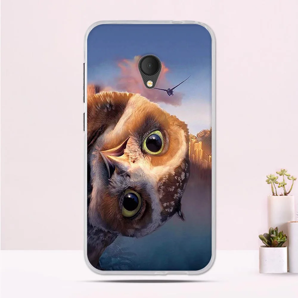 Силиконовый чехол Cartton с рисунком для телефона Alcatel U5 4G 5044D 5044Y 5 0 дюйма гибкая