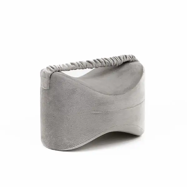 Gray AsyPets комфортная Подушка на колено из пены с эффектом памяти для облегчения радикуляции боли в спине боль в ногах боль в бедрах и суставах с моющимся чехлом-30 - Цвет: Gray