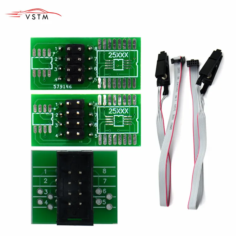 2019 Новый зажим для проверки SOIC8 SOP8 EEPROM 93CXX / 25CXX 24CXX с 2 адаптерами| |