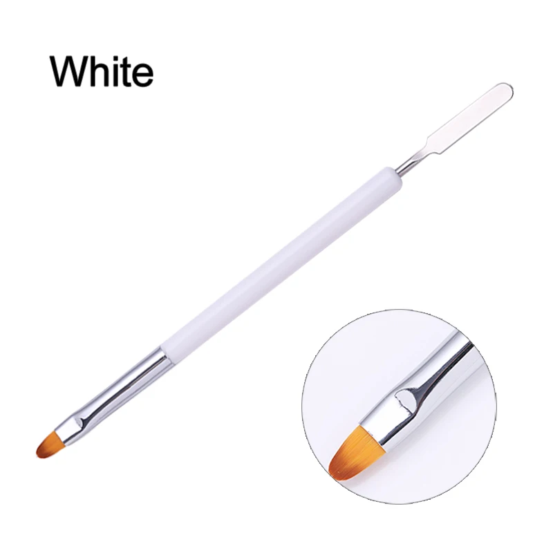 1 шт. кисть для рисования с двойной головкой акриловый УФ-Гель-лак ручка розовый