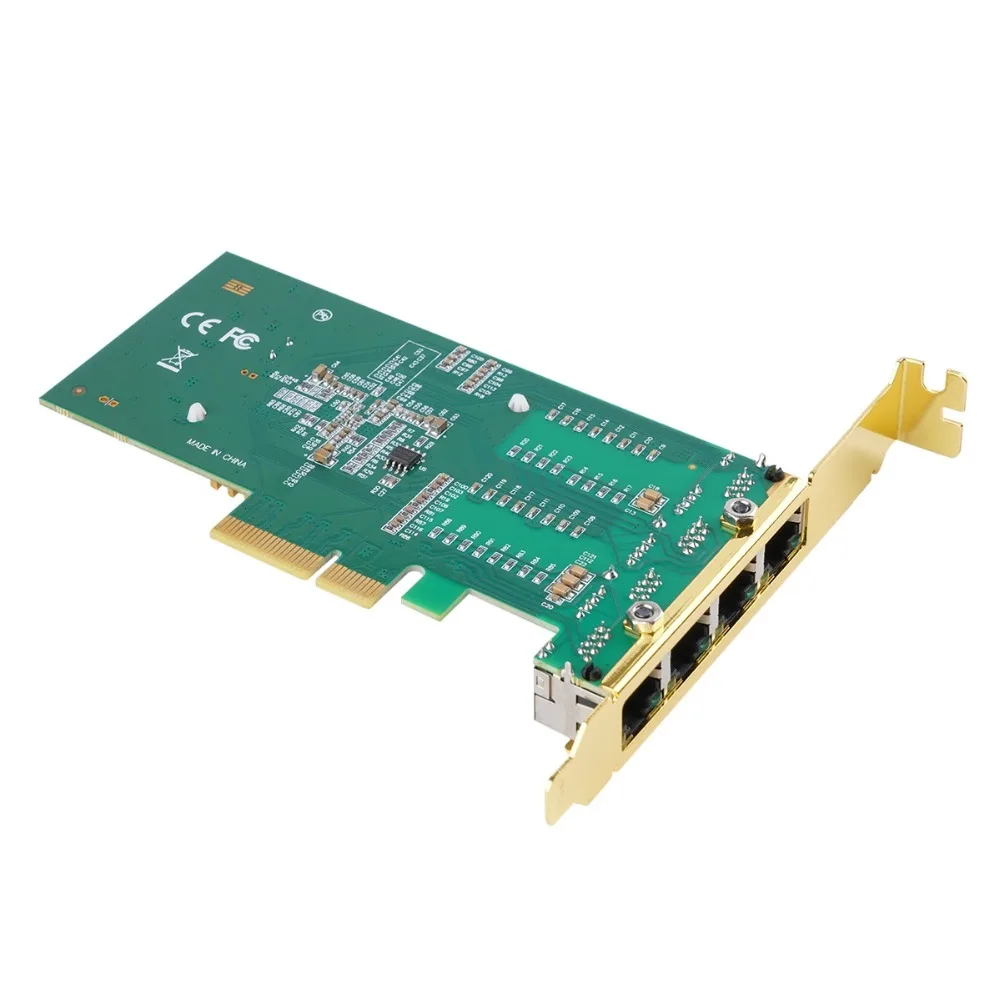 Карта расширения ORICO PCI E с 4 портами для RJ45 Express высокоскоростная e PCIe компонентов