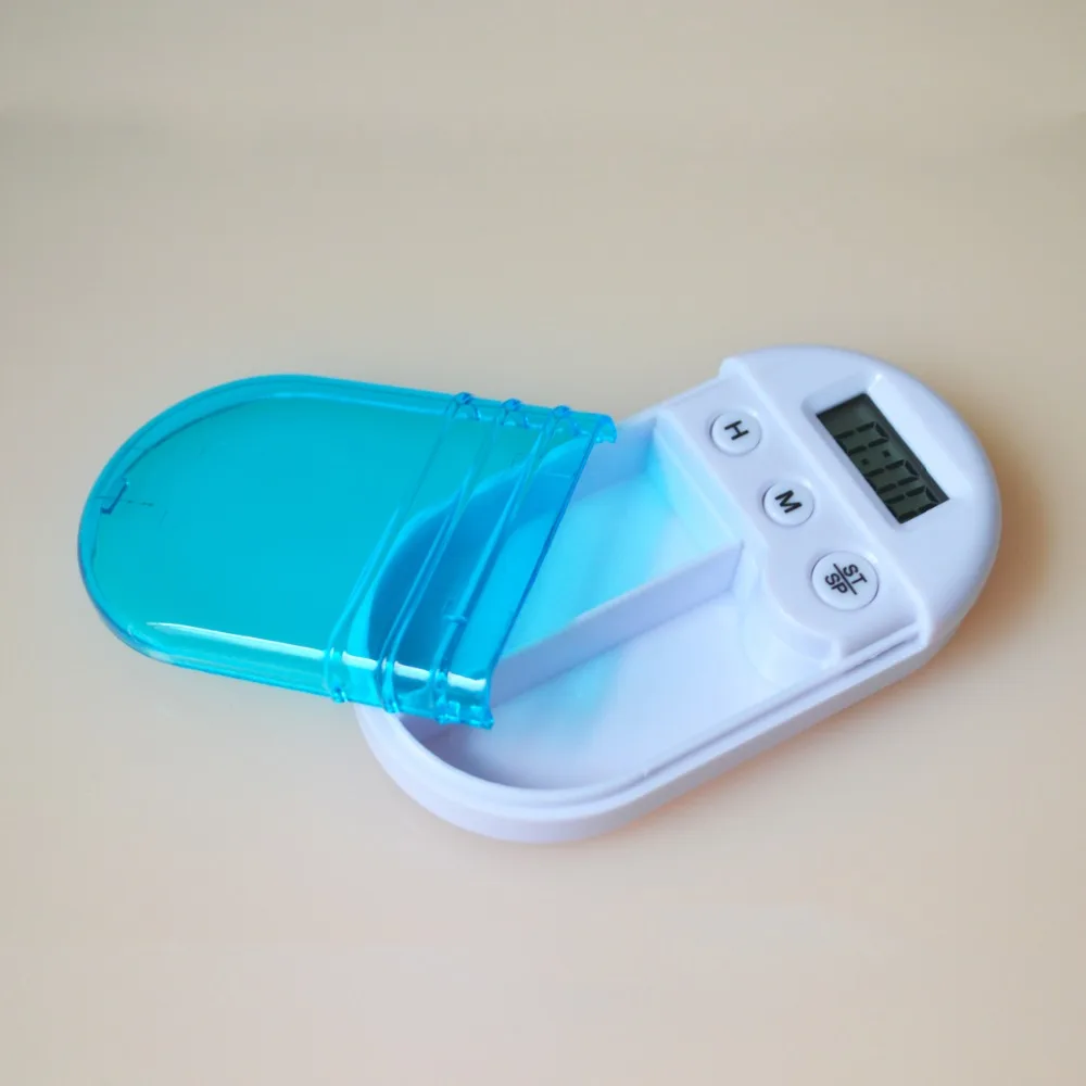 Умное напоминание таймер обратного отсчета медицинский ящик для двух таблетки