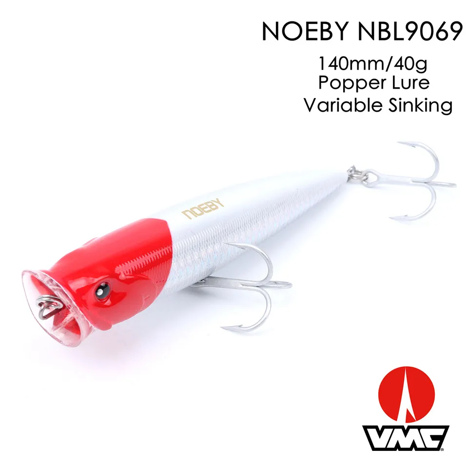 Приманка Поппер NOEBY NBL9069 140 мм 40 г искусственная приманка с французским крючком VMC