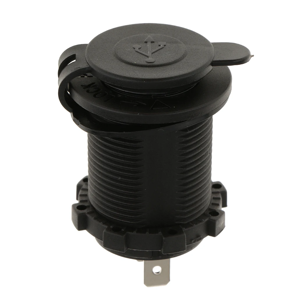 Автомобильное зарядное устройство 5 В с двумя портами USB выход питания для