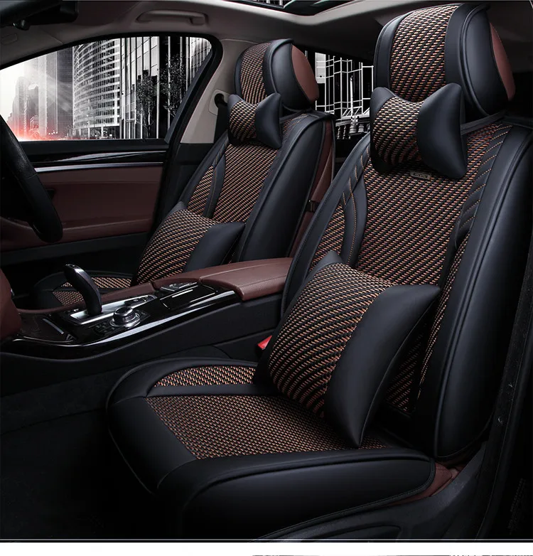Лучшее качество! Полный набор чехлы для сидений автомобиля Lexus RX350 2018 2016 удобные