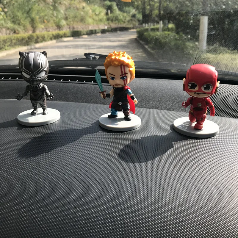 Мультяшные пластиковые Мстители Железный человек Бэтмен Супермен товары для