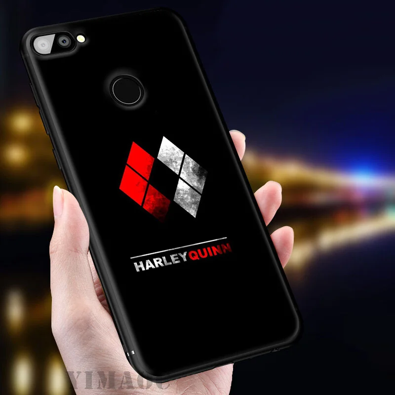 &quot Харли Квинн &quotс принтами&quot отряд самоубийц мягкий чехол для huawei Honor вид 20 10 8X8