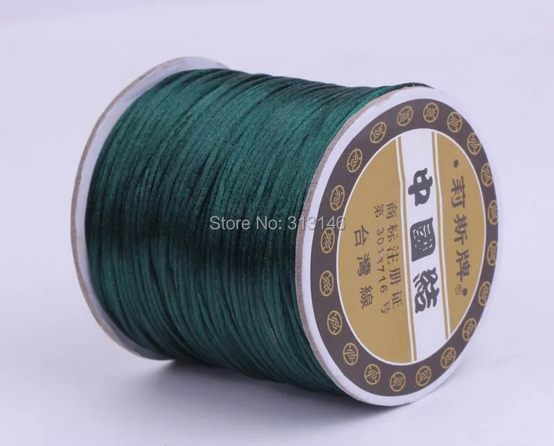 Шнур плетеный нейлоновый для ювелирных изделий 80 м/катушка 1 5 мм | Украшения и