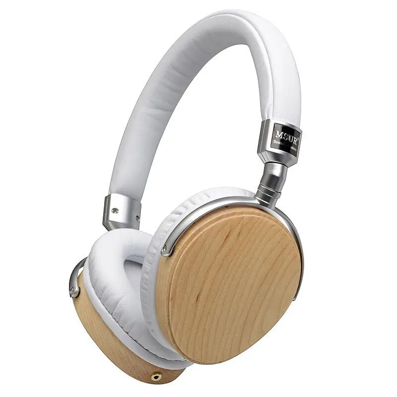without Original Box Мсур N350 деревянные металлические наушники HIFI без потерь портативный музыкальный наушник оголовье из Бериллиевого сплава кожа Спортивная гарнитура - Цвет: without Original Box