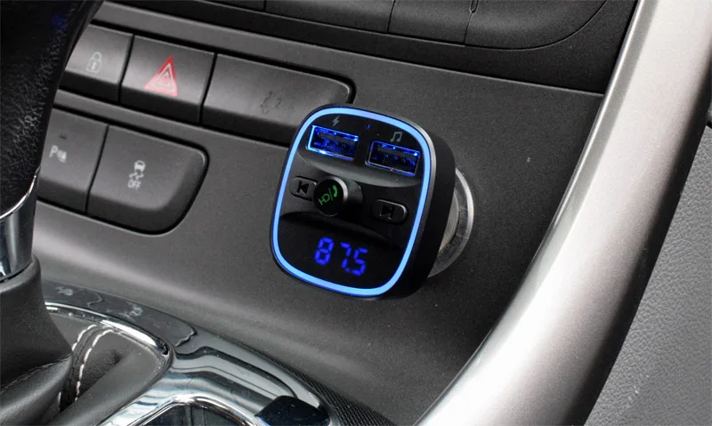 AGETUNR T25 Bluetooth 5,0 Автомобильный Mp3 музыкальный плеер с громкой связью fm-передатчик 2 USB Автомобильное зарядное устройство u-диск TF карта музыкальный плеер без потерь