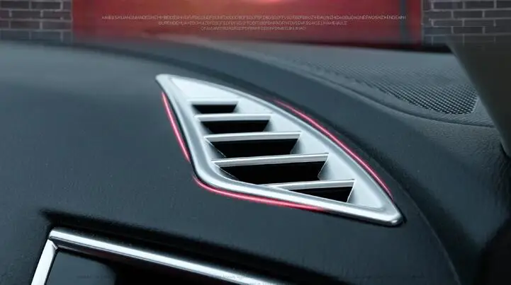 

Higher star 2pcs air conditioning outlet decoration strip, air outlet trim For MAZDA 6 Atenza 2017