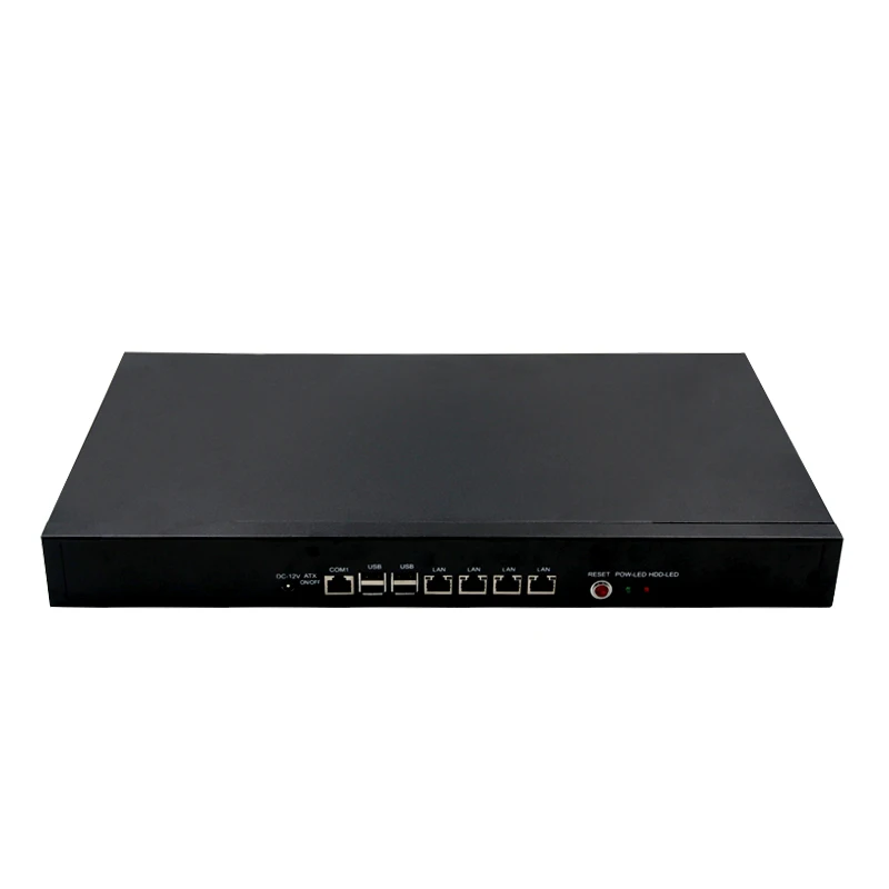 Сетевая безопасность мини-ПК с J1800/J1900 встроенная 2G/4G ОЗУ 4 * LAN 1 VGA 2 WIFI антенна порт