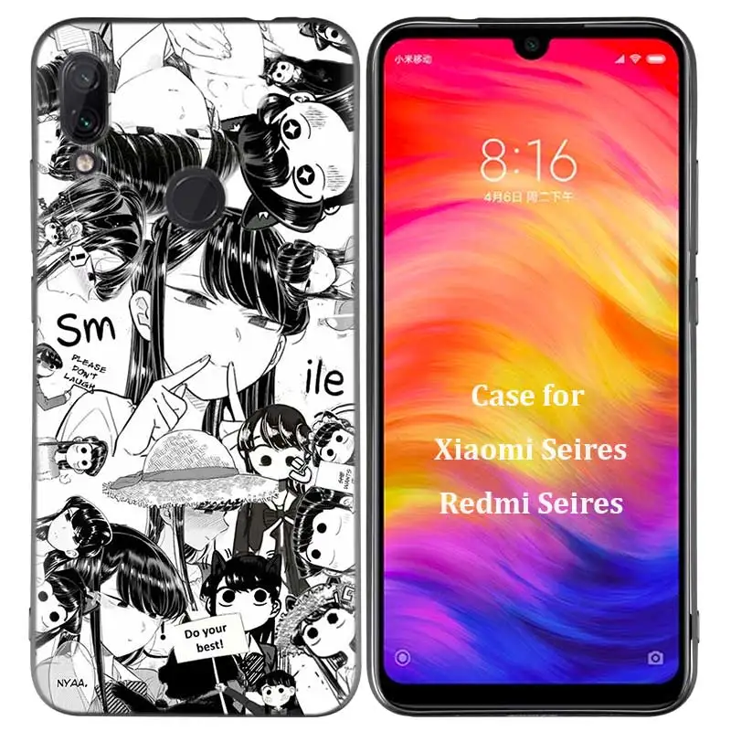 R-003 Силиконовый чехол для Xiao mi Red mi Note 7 6 5 Pro mi A1 A2 8 Lite 9 9T K20 Poco F1 S2 4 4X Plus аниме девушка мультфильм Япония милый - Цвет: R-003
