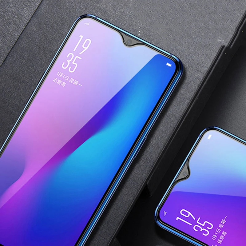 Микроданные для OPPO R17 R17pro RX17 Pro HD 2.5D анти-синее закаленное стекло полное покрытие
