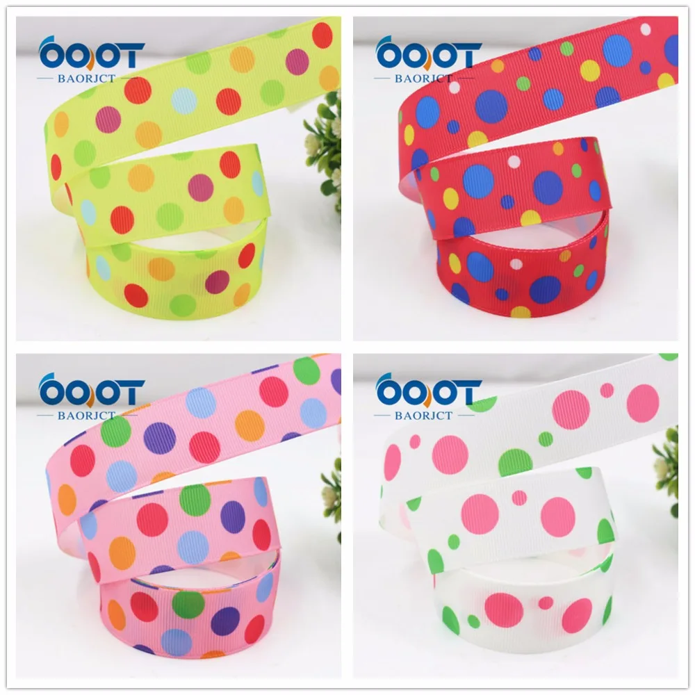 OOOT BAORICT 1762214, горошек корсажная лента, 25 мм, 10 ярдов лента для шитья, DIY головной убор аксессуары ручной работы материал