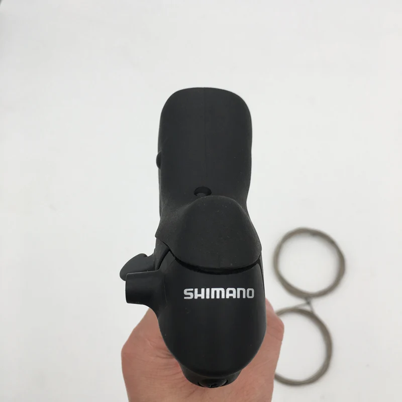 Left 2 Speed Only Shimano Sora ST-2200 STI рычаги переключения передач тормоза 2200 переключения передач с кабелем переключения передач левый двойной/тройной 2203 - Цвет: Left 2 Speed Only