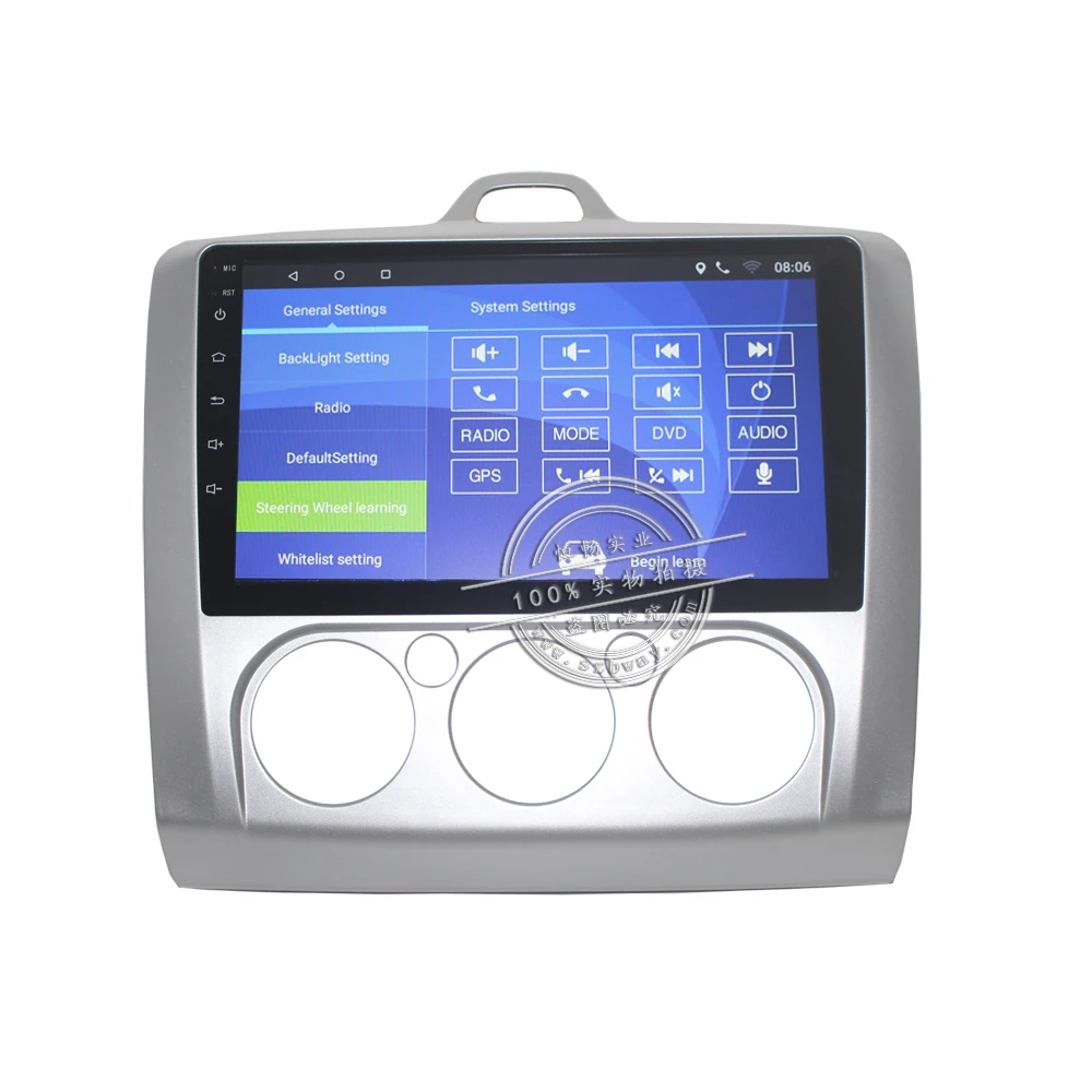 Bway " Автомагнитола для Ford Focus 2 S-Max Высокая отделка android 7,0 автомобильный dvd-плеер с bluetooth, GPS Navi, SWC, wifi, зеркальная связь, DVR