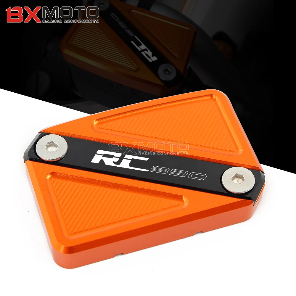 Новый логотип rc390 мотоцикл бачок тормозной жидкости для переднего колеса Крышка