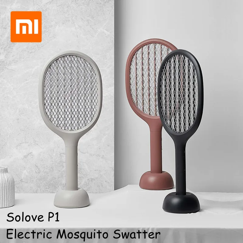 Xiaomi Mijia Solove P1 электрическая ловушка для комаров, насекомых, мух, москитный развеватель, УФ-светильник, двойной размер, анти-электрическая сеть
