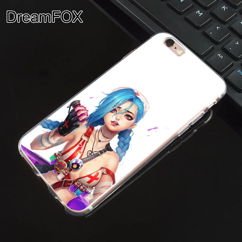 M246 League Of Legends Jinkesi Мягкий силиконовый чехол из ТПУ для Apple iPhone 11 Pro X XR XS Max 8 7 6 6S Plus 5 5S