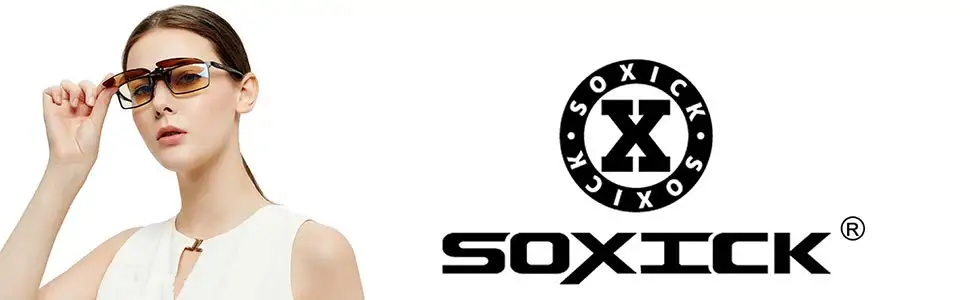 Soxick унисекс клип на ночной версии солнцезащитные очки поляризованные без оправы Солнцезащитные очки Флип-ап водительские очки для очки по рецепту