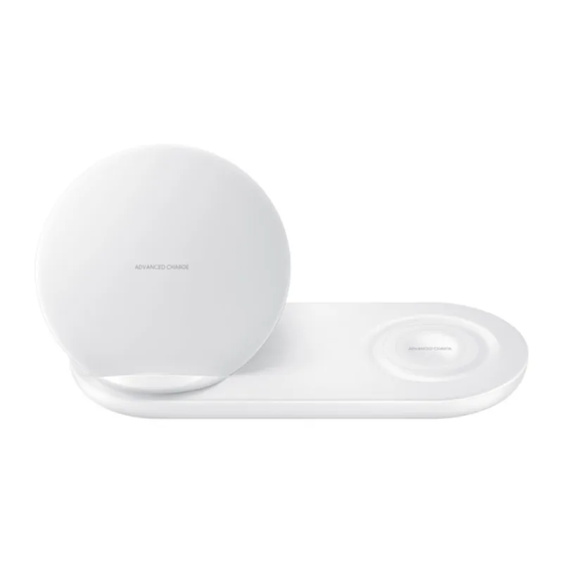 samsung быстро Беспроводной Зарядное устройство 2 in1 Qi умная быстродействующая Зарядка для iPhone X XR XS 8/Galaxy S9 S10 Plus Note 9 Шестерни S2 S3 S4