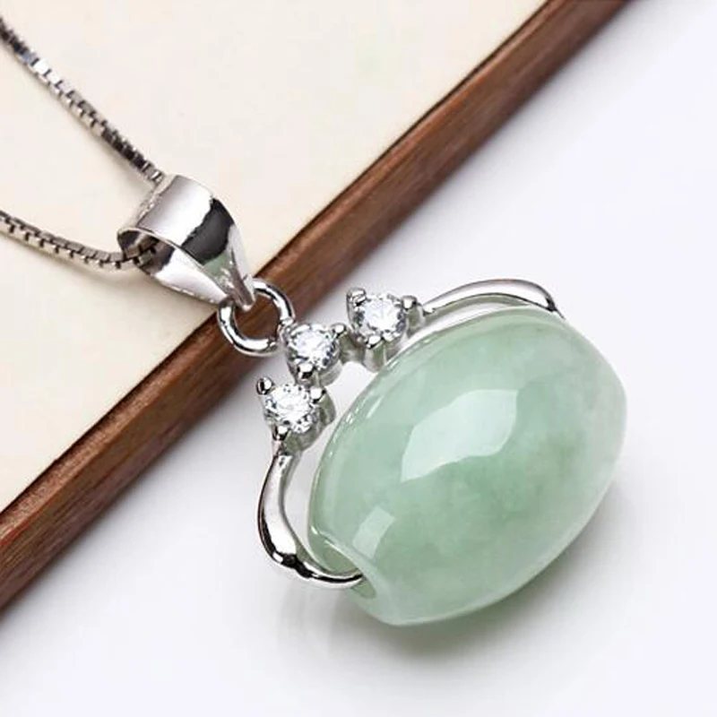 Ожерелье с подвеской KYSZDL из натурального бирманского камня грузовой транспортер