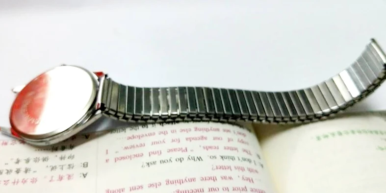 Эластичные женские часы для пожилых женщин герметичность башня людей стальной