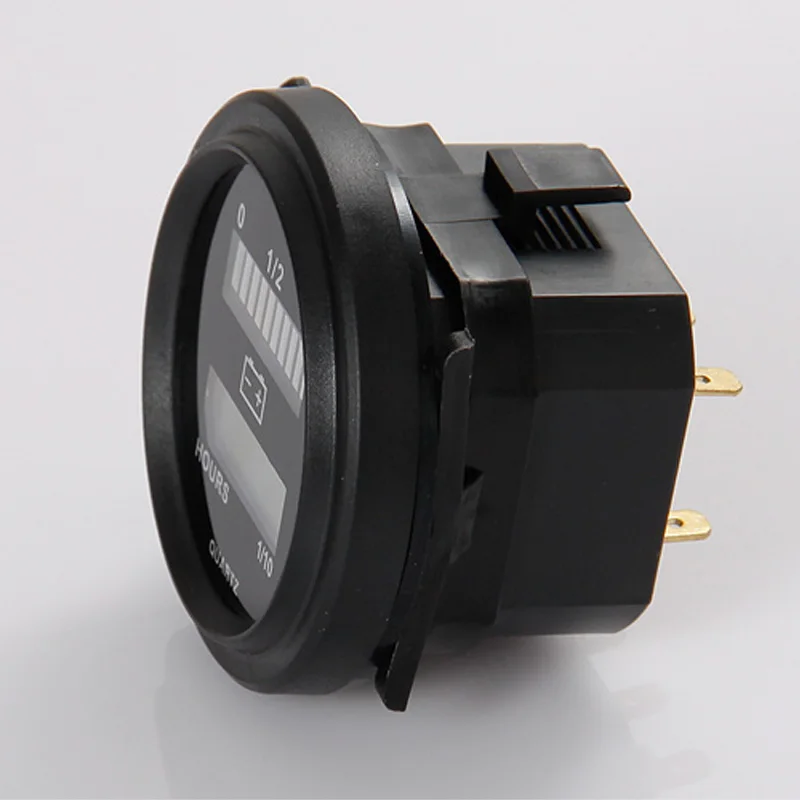 QUARTZ LED Battery Indicator Digital Hour Meter for DC Powered Unit With Guage Gauge 12V 24V 36V 48V 72V f | Автомобили и