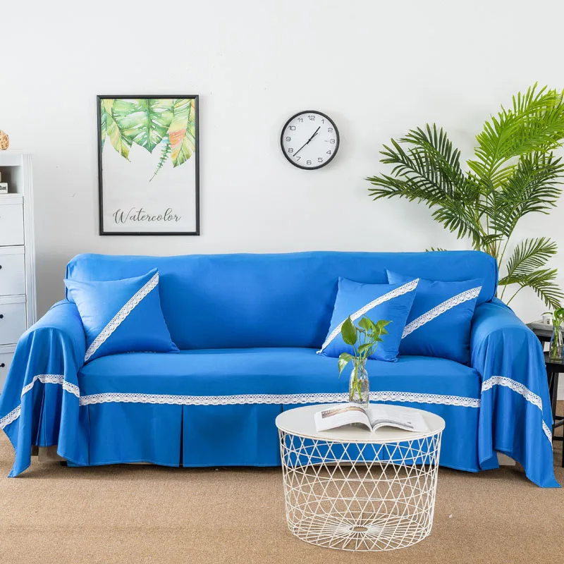 Роскошные однотонные Цвет диван плотно Обёрточная бумага все включено