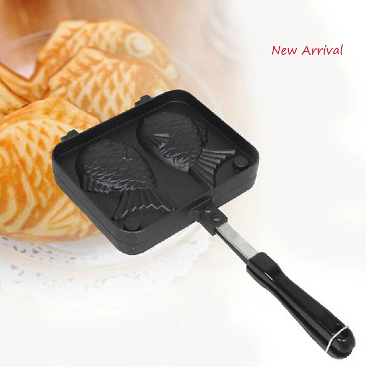 Новинка антипригарная форма для рыбы тайяки 2 сторонняя в форме вафельная