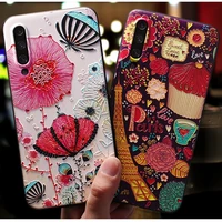 3d relief floral phone case for xiaomi redmi note 9s case tpu silicon cover for xiaomi xiomi redmi note 9s 9 s pro max case capa